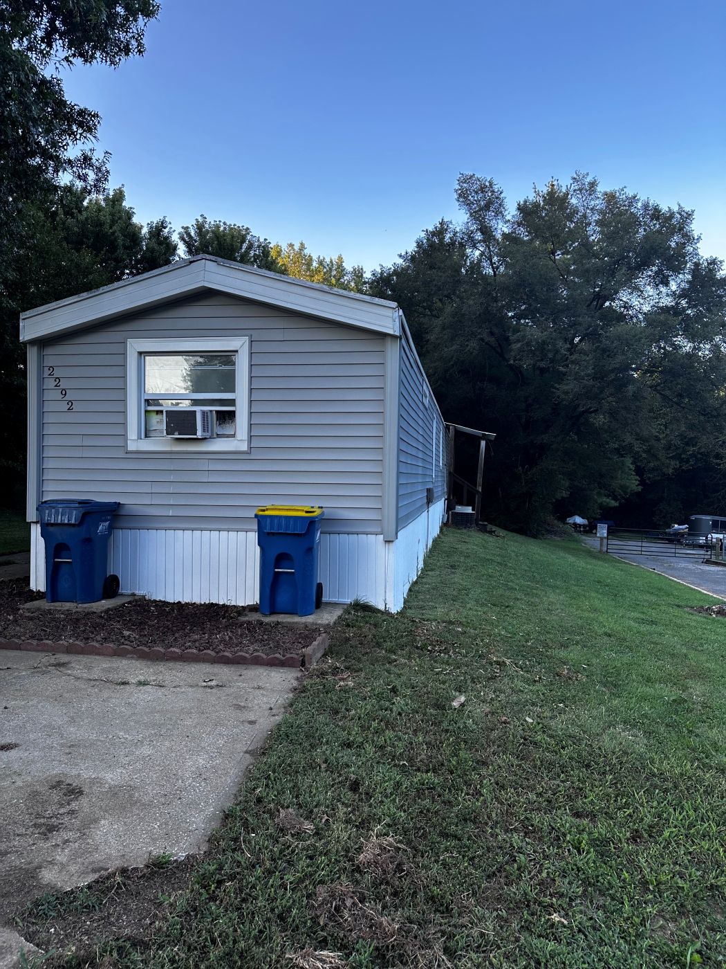 Right Side of House